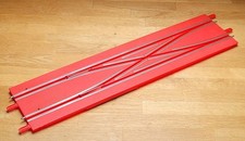 42010 Carrera Digital 143 Kreuzweiche Doppelweiche Weiche Klick Rot Top Zustand 