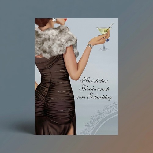 Geburtstagskarte frau - geburtstagskarte,