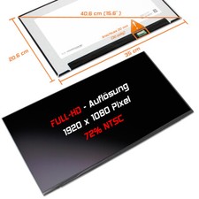 15,6" LED Display matt passend