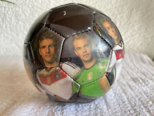 DFB Fussball Mini Ball mit Fotos + Unterschriften der Nationalmannschaft 2015