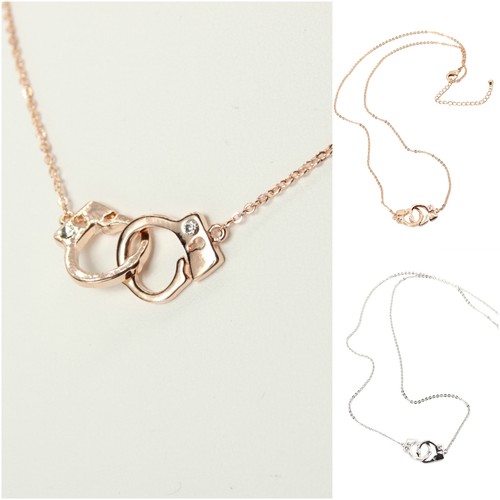 Halskette mit strass - halskette,