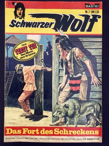 Bastei comic schwarzer wolf - schwarzer,