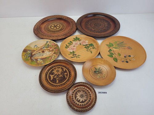 Wand teller holz - wand-teller,