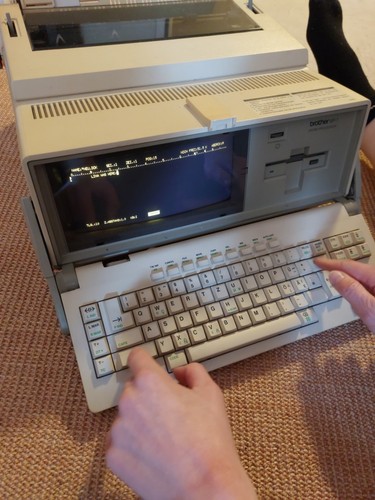 Brother word processor - brother, wp-1