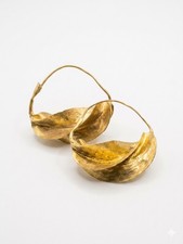 Vintage skulpturen ohrringe - vintage,