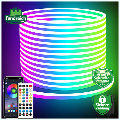 Led strip neon 20m ip65 - led,