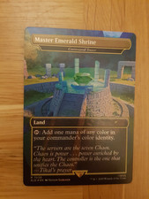 Magic/MTG Karte Command Tower/Master Emerald Shrine - Foil Secret Lair 7030 - NM