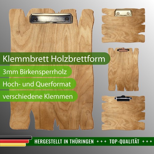 Bütic holz klemmbrett - bütic,