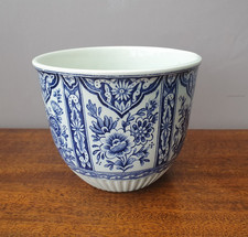 Blumentopf Übertopf Delfts Royal Sphinx Niederlande handgemalt sehr schön