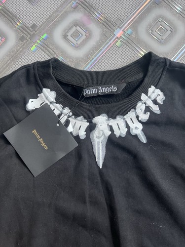 Palm angels classic neck logo - palm,