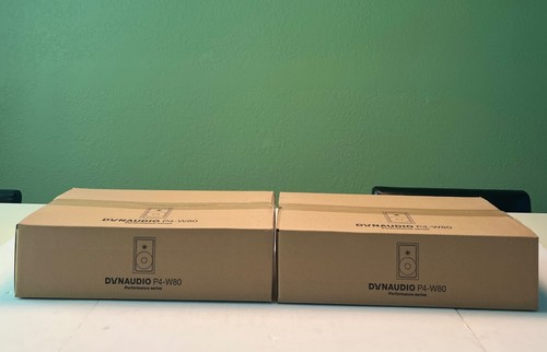 Brand new dynaudio w80 2 - dynaudio, p4-w80