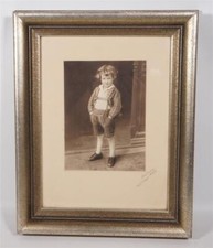 Antique Boy Portrait Boy