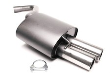 TA Technix Sportauspuff 2x76mm für BMW 3er E90 E91 316i 318i 320i 318d 320d