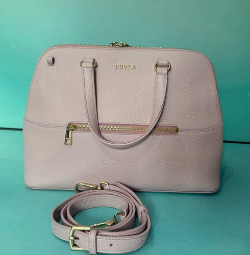 Furla henkeltasche lilac leder - furla,