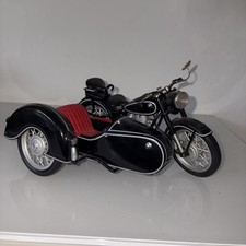 Schuco 1:10 BMW Seitenwagen Motorrad 