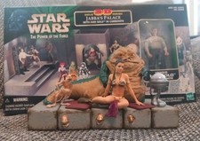 STAR WARS - Jabba's Palast mit Han Solo in Carbonit + Jabba & Crumb & Leia Slave
