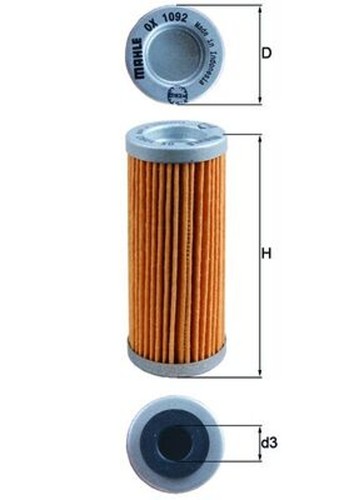 Mahle ölfilter 1092 - mahle,