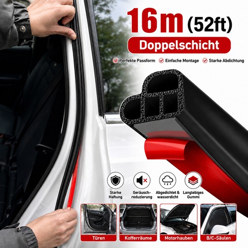 16m auto türdichtung autotür - 16m,