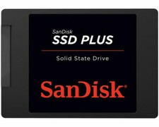 SanDisk SSD 1 TB, SDSSDA-1T00-G26 Festplatte Plus, SATA 6 Gbps, 2,5 Zoll, intern
