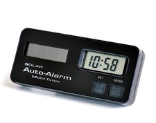 Miniatur uhr wecker solar - uhr,
