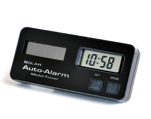 Miniatur uhr wecker solar - 8,