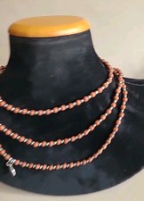 Lange Kette Aus Goldfluss Steinkugeln Und Metallkugeln exoal