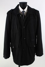 s.Oliver schwarzer Kurzmantel Gr.XL Wolle Viskose Top Zustand