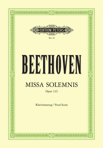 Missa solemnis dur 123 - missa,