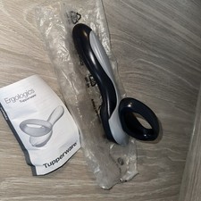 Tupperware Dosenöffner Anthrazit-Grau Neu, öffnet Dosen ohne scharfe Kanten