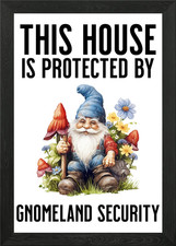 GNOMELAND CUTE Gerahmtes