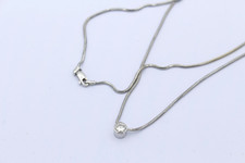 585 Weißgold Kette mit