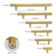 10 Pack Möbelgriffe Echt