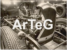 Presse Foto 1928 Chrysler Motor Querschnitt Berlin Autoausstellung Montagefabrik