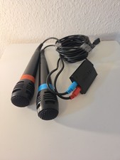 Singstar Mikrofone Blau Rot