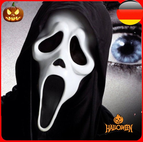 Halloween maske latex - latex, kopf