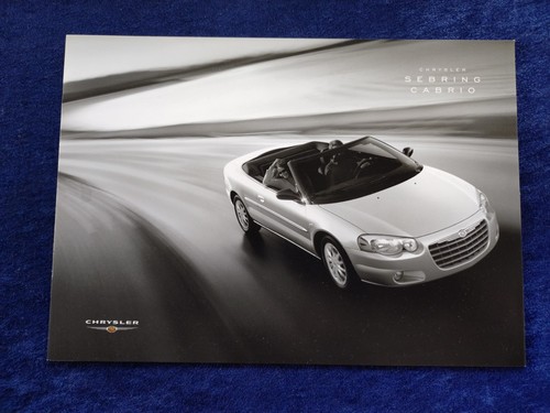 Chrysler sebring cabrio - chrysler,