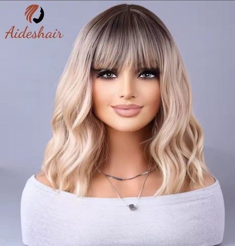 Damenperücke ombre blond - damenperücke,
