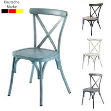 Bistrostuhl aus Aluminium