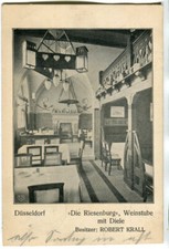 AK Düsseldorf,Weinstube Riesenburg 1908