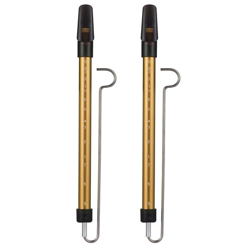 Metallrutsche pfeife - 2x, metallrutsche,