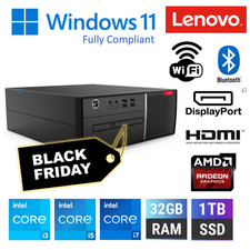 GÜNSTIGER SCHNELLER Windows 11 Pro Desktop PC CORE 8./9. GEN i7 32GB RAM 1TB SSD WLAN FHD