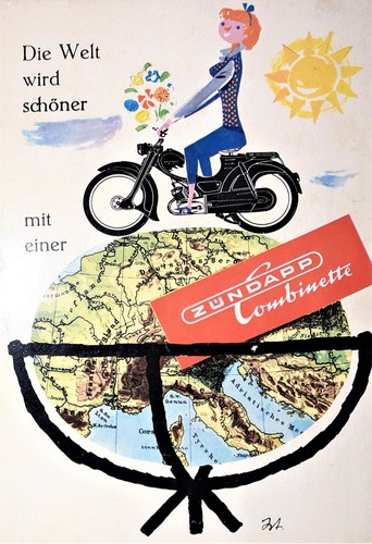 Combinette zündapp werbung - combinette,