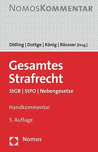 Gesamtes strafrecht stgb - strafrecht:,