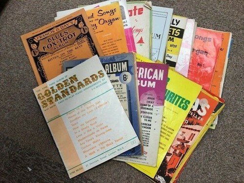 Vintage notenhefte rabatt - notenhefte,