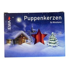 Puppenkerzen Rot 20 Stück