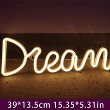 Neon LED Schild Nacht Licht Wand Deko Lampe Laden Beleuchtung Gaming Setup Kiosk
