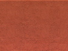 Noch HO- 56690, 3D-Kartonplatte Biberschwanz rot, GMK World of Modelleisenbahn, 