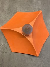 Hoffmeister Wandlampe Leuchte Lampe Space Age Vintage 60er Orange