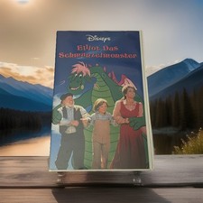 Disney - Elliot Das Schmunzelmonster / VHS + Cover mit Hologramm