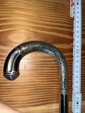 Antiker Spazierstock Jugendstil Silber
